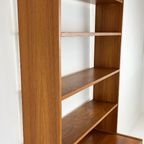 Scandinavisch Vintage Teak Fineren Boekenkast Stenstund thumbnail 13