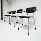 Set Metalen Stoelen In Gispenstijl (4), 1970'S thumbnail 3