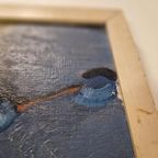 Mari Trappeniers Oud Schilderij Portret Olieverf Op Doek thumbnail 7