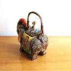 Vintage Satsuma  Theepot Olifant, Japan thumbnail 2