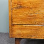 Prachtig Antieke 18E Eeuwse Engelse Eikenhouten Side Table, Drop Leaf Table thumbnail 13