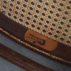 Leuke Originele Vintage Thonet Bistro Design Stoel Met Armleuningen thumbnail 10