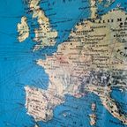 Vintage Xxl Air France ‘airway’ Map – 1970’s thumbnail 9