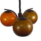 Mushroom Hanging Pendant With Three Spheres - Space Age / Pop Art - Including Adjustable Powercor thumbnail 11