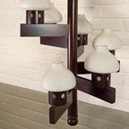 Vintage Deense Design Kroonluchter / Hanglamp, Vitrika thumbnail 8