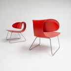 Rode Maxima Fauteuil Van William Sawaya Voor Sawaya & Maroni thumbnail 12