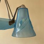 Lamp Hanglamp Art Deco 1930 Degué Gesigneerd Frans thumbnail 13