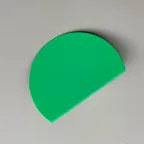 Kolor Dot Rek Van Gepoedercoat Staal In Neon Groen. thumbnail 5