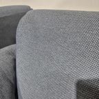 2 X Bora Bora Leolux Fauteuil Grijsblauwe Stof thumbnail 9