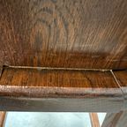 10x Vintage Brutalist Stoelen – Eik thumbnail 16