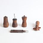 Pepper, Salt, Muscat Grinders And Openers By Peter Dienes. The Netherlands 1960S thumbnail 7