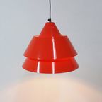 Fog & Morup Zone Hanglamp Rood, 1960'S thumbnail 6