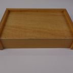 Travertijn & Rotan Tafel Circa 1970 thumbnail 6