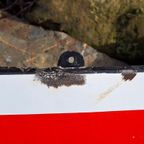Tof Groot Xxl Emaille Bord Van Het Franse Merk Pile Wonder. thumbnail 2