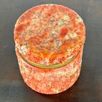 Vintage Koraal Oranje Alabaster Doosje thumbnail 4
