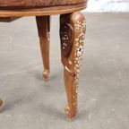 Indisch Houten Tafeltje Met Inlegwerk thumbnail 3