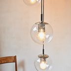 Raak Cascade Hanglamp Met 5 Bollampen Met Handblaasdecor thumbnail 9