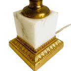 Vintage Marmeren Lampenvoet Barok Lampenkapje thumbnail 5