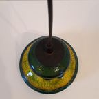 * Vintage Hanglamp Keramieke Lamp Jaren 70 Gele Lamp thumbnail 6