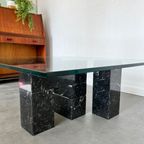 Vintage Modular Coffee Table Marble Glass Italy ‘70 thumbnail 11