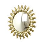 Mid Century Verkoperd Metalen Zonnespiegel Deknudt Convex 50Cm thumbnail 10