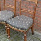 Antieke Stoelen Atkinson & Co Set Van 4 thumbnail 4