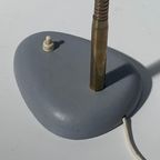 Desk Lamps - Blue/Gray - Brass, Bendable Neck thumbnail 3