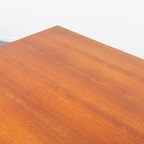 1950’s Danish Modern Architectural Teak Desk / Bureau thumbnail 16