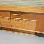 Vintage Mid Century Art Deco Style Dressoir Credenza thumbnail 7