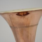 Mcm - Copper - ‘Trumpet’ Table Lamp - Made By Phillips, Probably Louis Kalff thumbnail 6