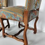 Beech Os De Mouton Tapestry Chairs (Set Of 6) thumbnail 23