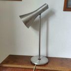 Mid Century Design Tafel Bureau Lamp Aluminium. thumbnail 2