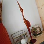 Vintage Teak Vogel 50Cm thumbnail 3