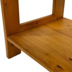 Vintage Pinewood Grenen Nachtkastje Compact Design thumbnail 17