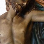 Groot Pieta Beeld Van Ch. Proost Sartini Antwerpen. thumbnail 6