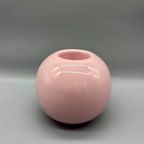 Keramieken Bol Kandelaar Voor Waxine Pastel Roze thumbnail 2