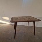 Deense Vintage Mozaiek Steen Design Tafel thumbnail 4