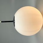 Vintage Glazen Bollamp / Hanglamp, Glashütte Limburg, Duitsland 1960's thumbnail 2