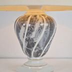 Vintage Jar Tafellamp Marmer Keramiek France 1980 Regency thumbnail 7