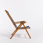 Italian Mid-century Foldable Deck Chair From Fratelli Reguitti 1960’s thumbnail 8