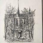 Georges Tahon - Gravure - Veurne thumbnail 3