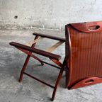 British Butler Boat Table On Trestles thumbnail 9