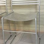 Set Van 4 Aero Wire Stoelen, Stapelbaar thumbnail 6