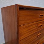 Mid Century Vintage Ladekastje Deense Ladekast Teak thumbnail 5