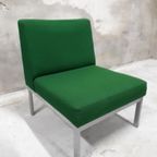 Vintage Fauteuil Element Bankje Groene Fauteuil Retro Bank thumbnail 2
