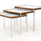 Unieke Mimiset Nesting Tables Lämmle And Co Vintage Omkeerbaar Blad thumbnail 14