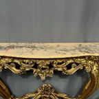 Baroque Style Console With Mirror. thumbnail 6