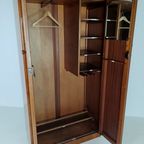 Prachtige Engelse Art Deco Burrnut-Garderobe thumbnail 23