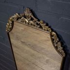 Italian Brass Mirror thumbnail 4