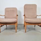 Set 2 Vintage Beuken Fauteuil Farstrup Casa Alcantara ´60 thumbnail 2